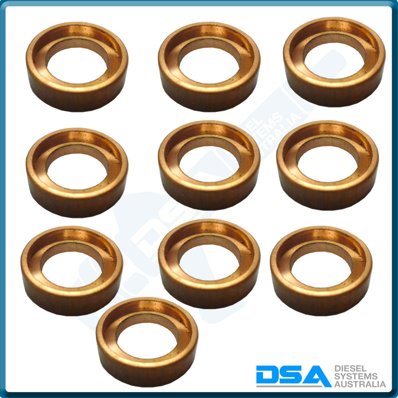 ME001017S Aftermarket Mitsubishi Copper Heat Shield Washer (16x14x4.5mm) {PKT-10}