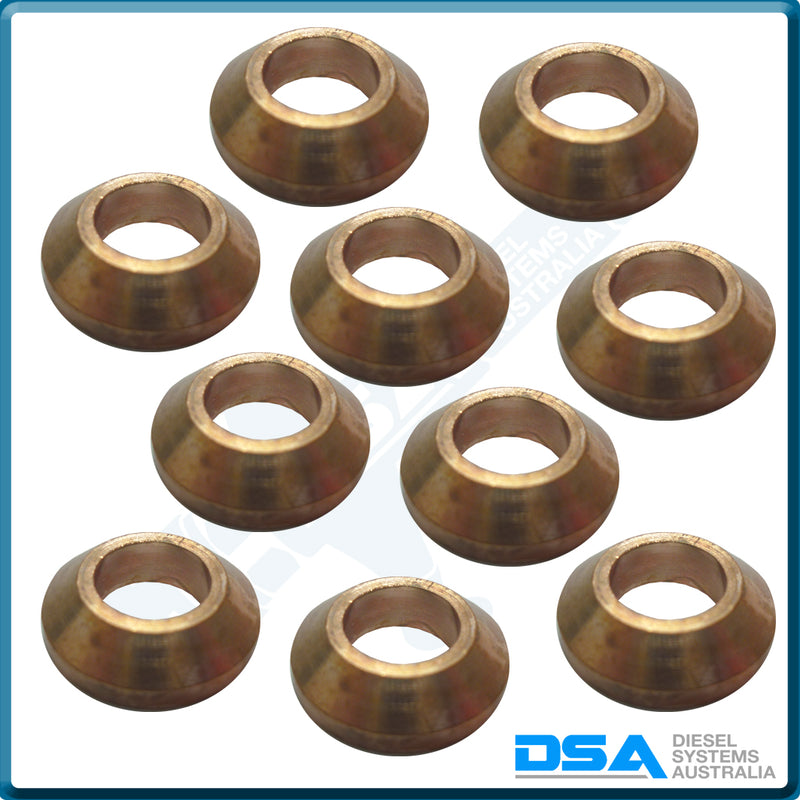 ME016539NG Aftermarket Mitsubishi Copper Heat Shield Washer (14x7.4x4mm) {PKT-10}