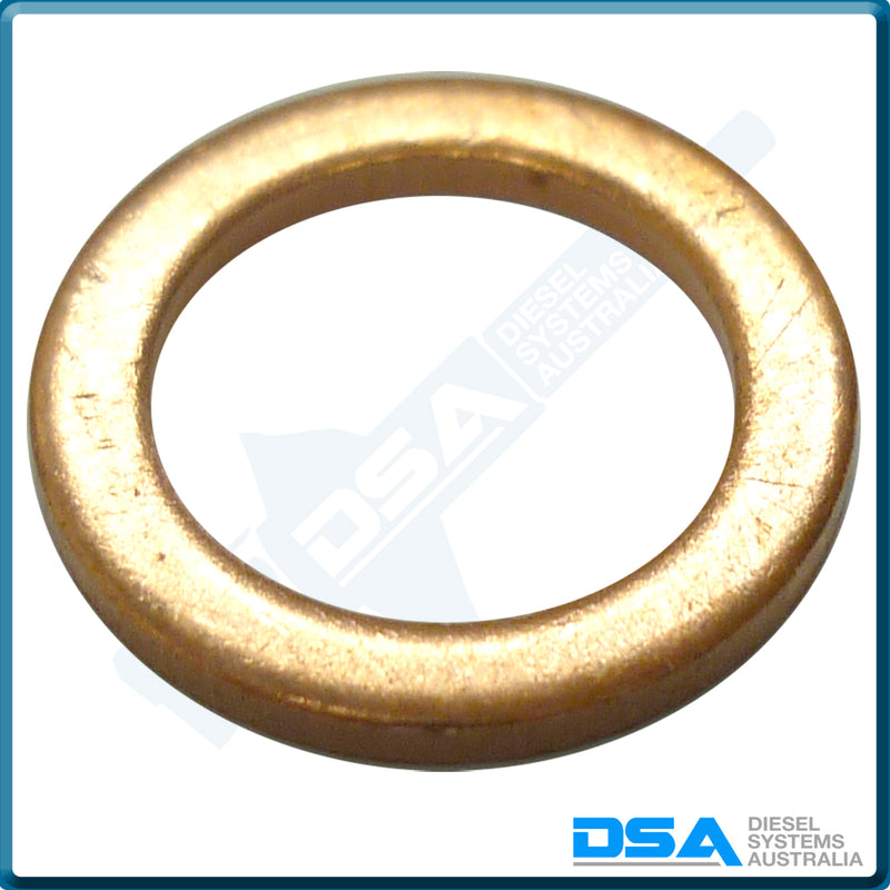 NW5-17W4NG Aftermarket Delphi Copper Leak Off Washer (12x8x1mm) {PKT-10}