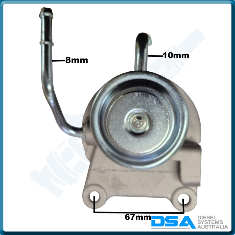 DSA910 Filter Top (D4D Toyota) (8 & 10mm Pipe)