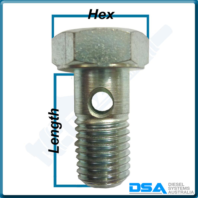 PI-7729 Banjo Bolt (8x1mm)