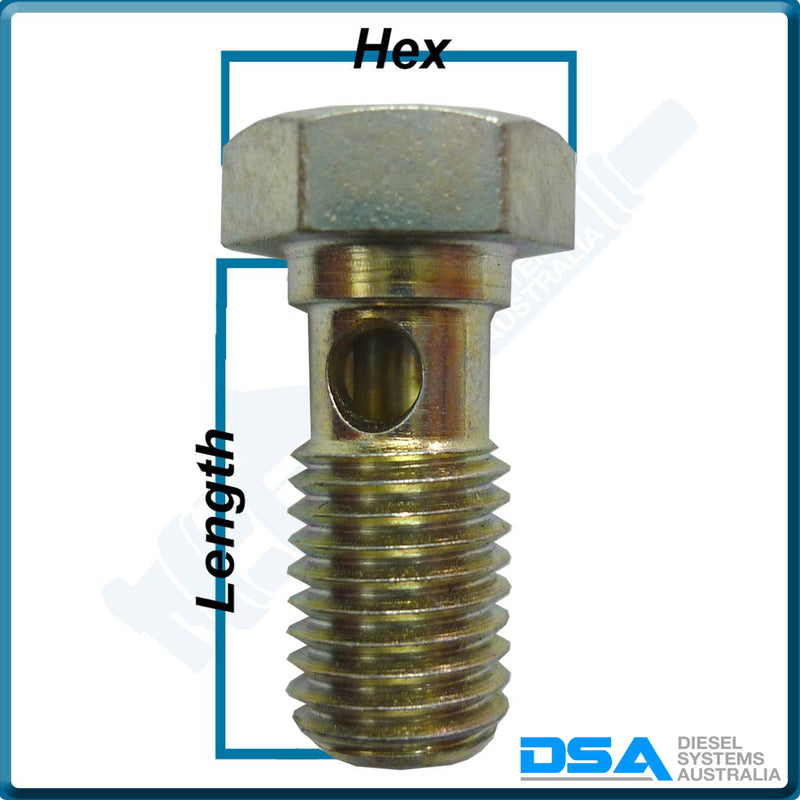 PI-7791 Banjo Bolt (8mmx24UNF)
