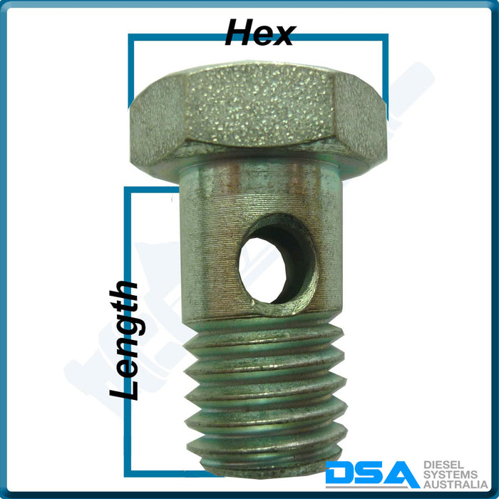 PI-8493-1 Banjo Bolt (10x1.5mm)