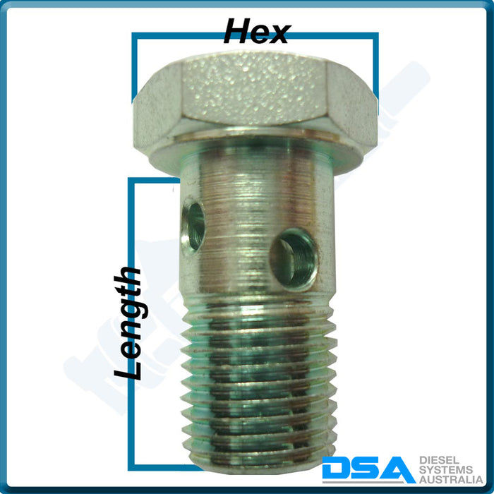 PI-8493 Banjo Bolt (10x1mm)