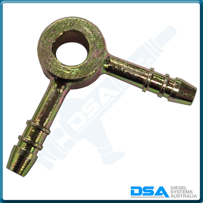 PI-8621 Double Banjo (8mm Eyex2x4mm 90d Pipes)