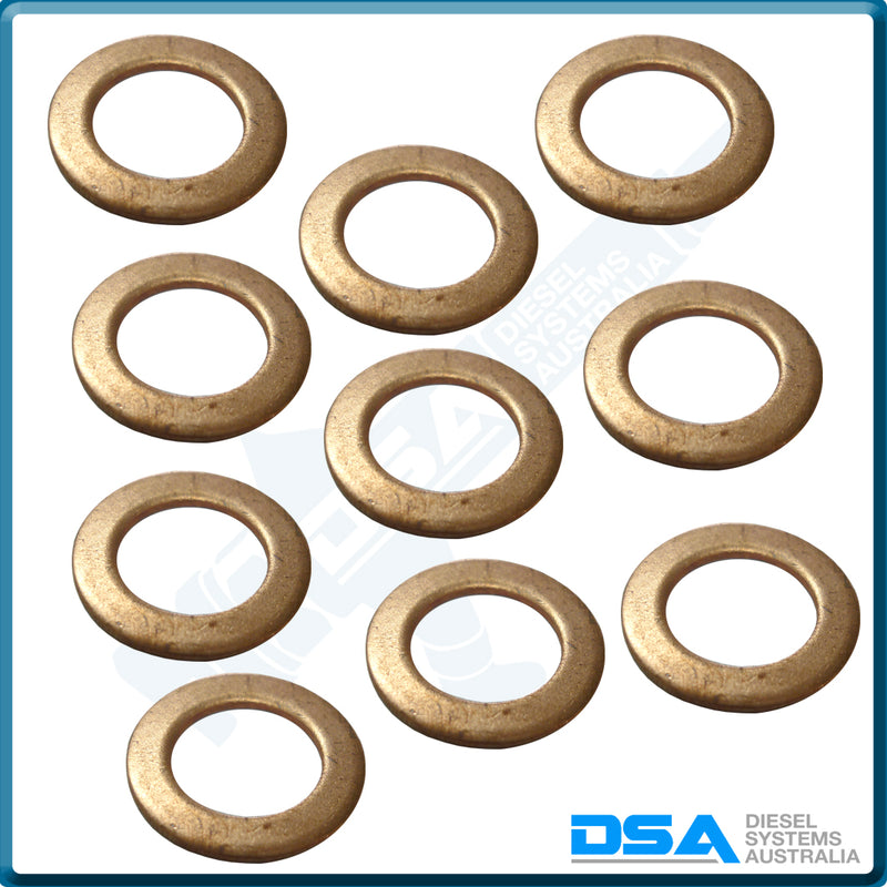 PN11-13-H51NG Aftermarket Copper Washer (17.5x11x1mm) {PKT-10}