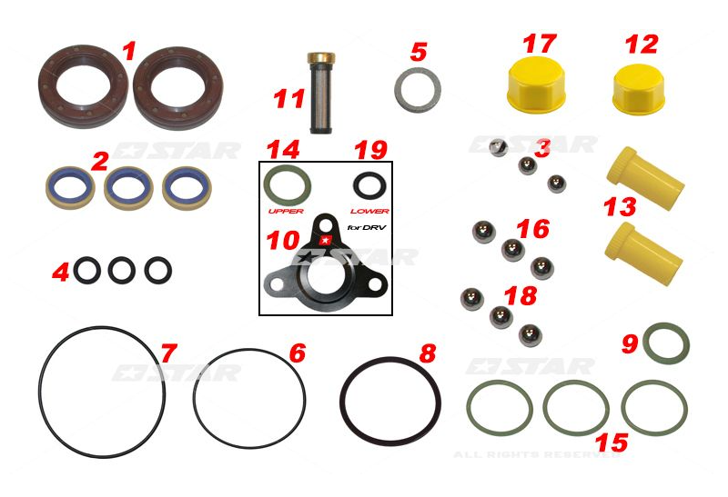 CMR096-40 Aftermarket Bosch Repair Kit CP1H