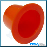 1 203 235K Tapered Plastic Cap (12mm "A" Red) {PKT-100}