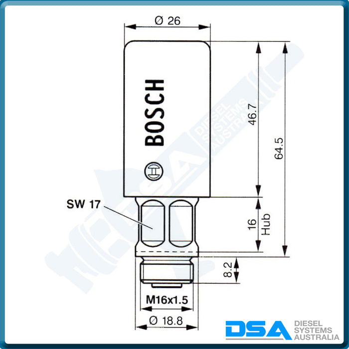 2 447 010 039 Genuine Bosch Hand Primer
