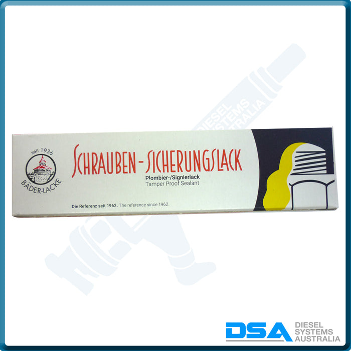 YELLOW SEAL LAC Tamper Proof Sealant- Sealing Lacquer